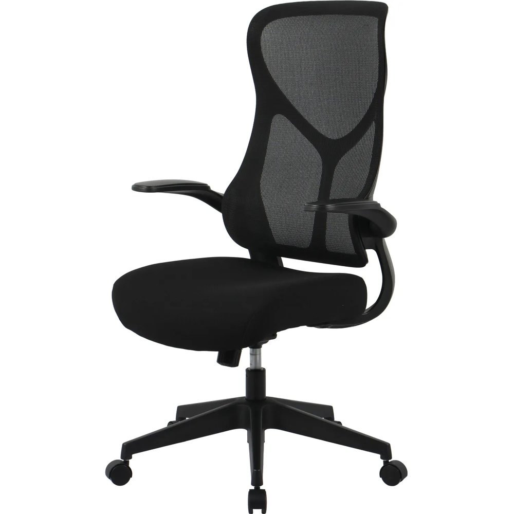 Кресло BN_Hg_EChair-635 TC сетка/ткань черный