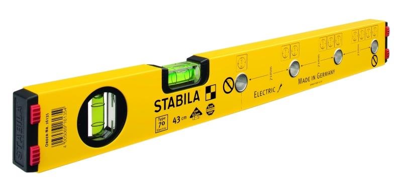 Уровень для электрика STABILA тип 70 Electric, 43 см 16135