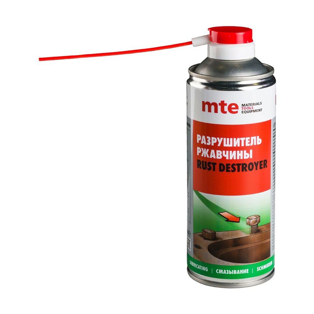 Спрей разрушитель ржавчины MTE RUST DESTROYER 520 мл, 400 г 2890225