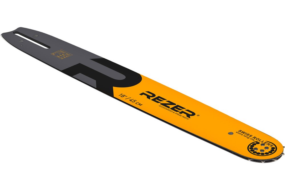 Шина сварная 455 L 9 P (45 см, 1.5 мм, 3/8') для бензопил Hus-272, 365, 372, 575 18 Rezer 03.016.00021