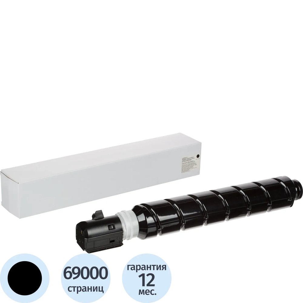 Картридж лазерный Retech C-EXV51 K чер. для Canon iR C5535/C5540i/C5550i