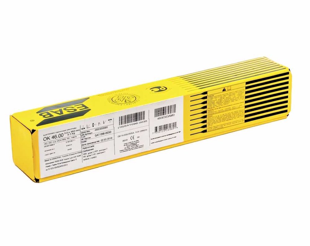 Электроды сварочные OK 46.00P (3.0х350 мм, 4 кг) ESAB 4600303WB0