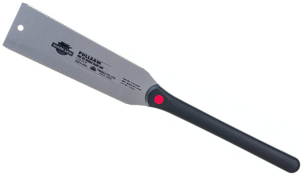 Пила TAKAGI Ryoba Sharksaw двухсторонняя 240мм 17TPI / 9TPI с европейской рукояткой 102440