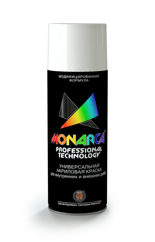 Аэрозольная краска Monarca RAL9003 Белый Матовый 19503