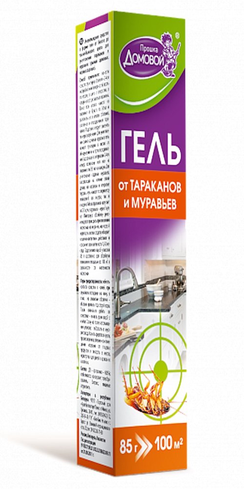 Гель от тараканов Домовой Прошка флакон 85 г 21621