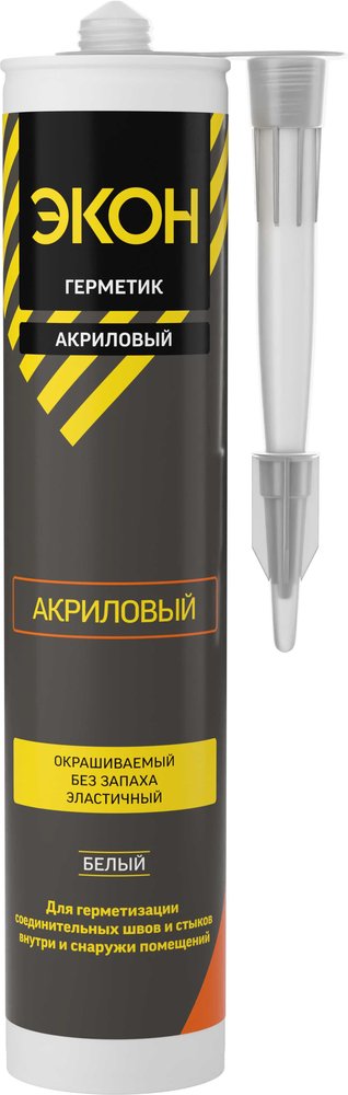 Акриловый герметик морозостойкий, 420мл Экон 12 C0043199 1617850