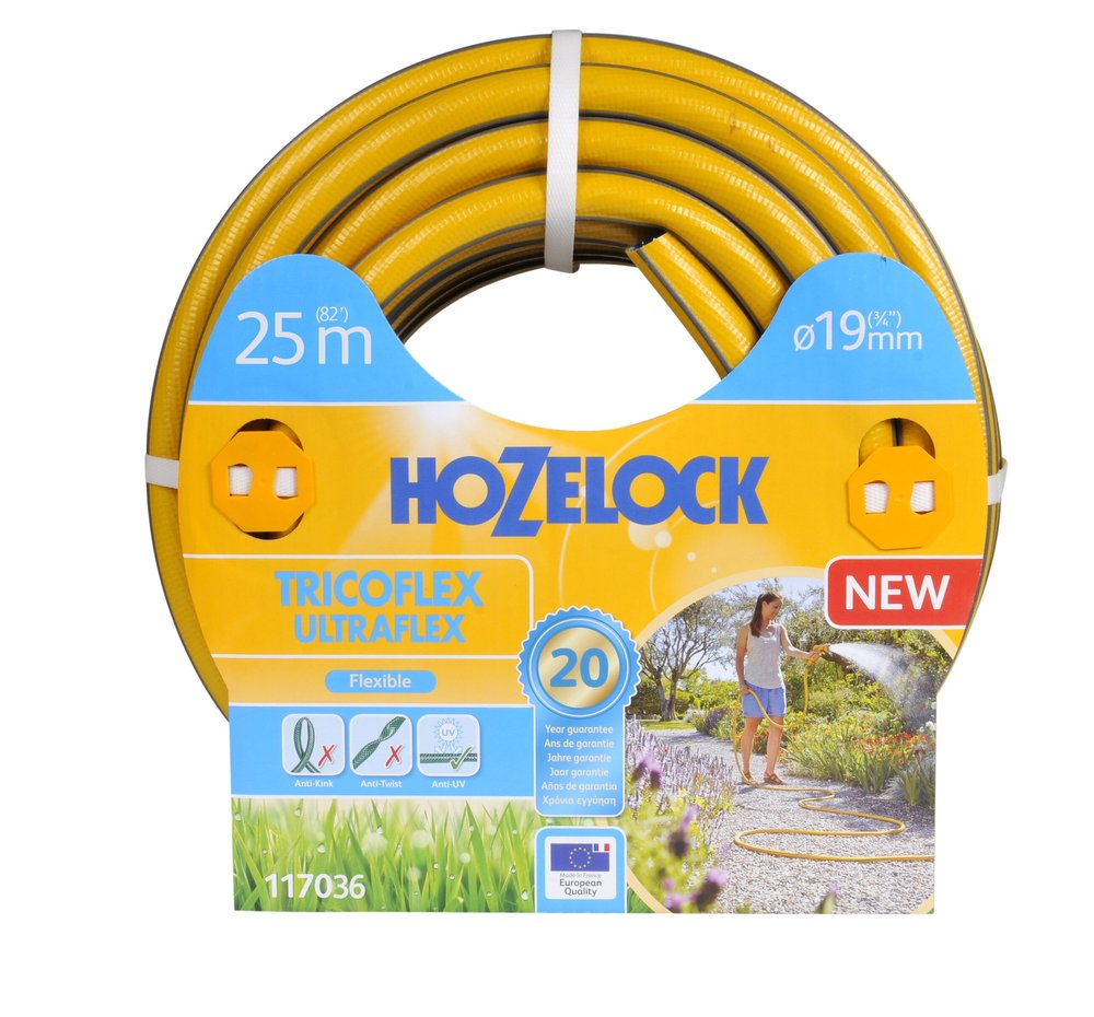 Шланг для полива Hozelock Tricoflex Ultraflex 3/4', 25 м 117036