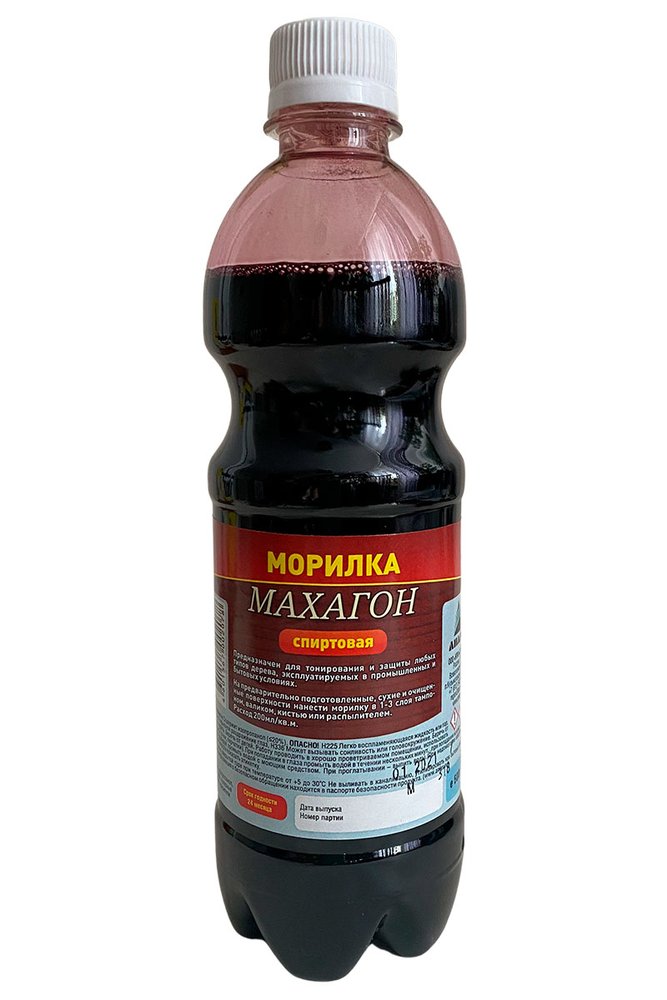 Морилка для дерева Анлес спирт. 0,5 л махагон 70207
