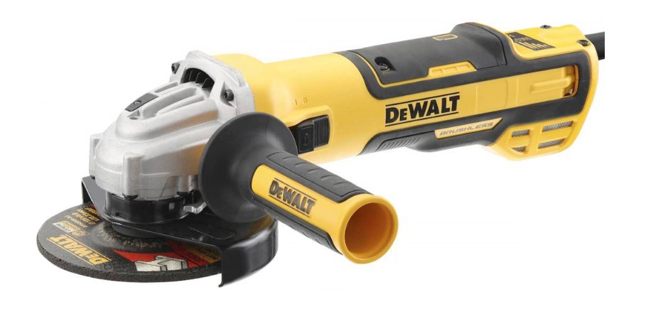 Бесщёточная угловая шлифмашина DEWALT DWE4357-QS