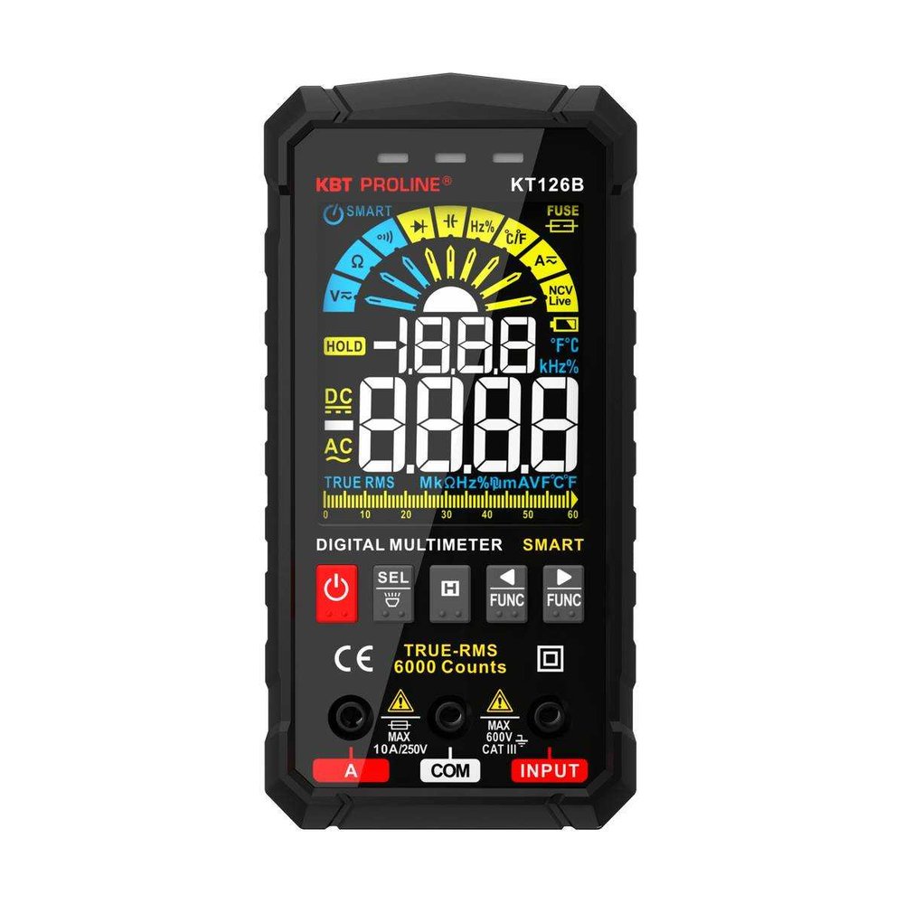 Цифровой мультиметр КВТ SMART KT 126В PROLINE 86329