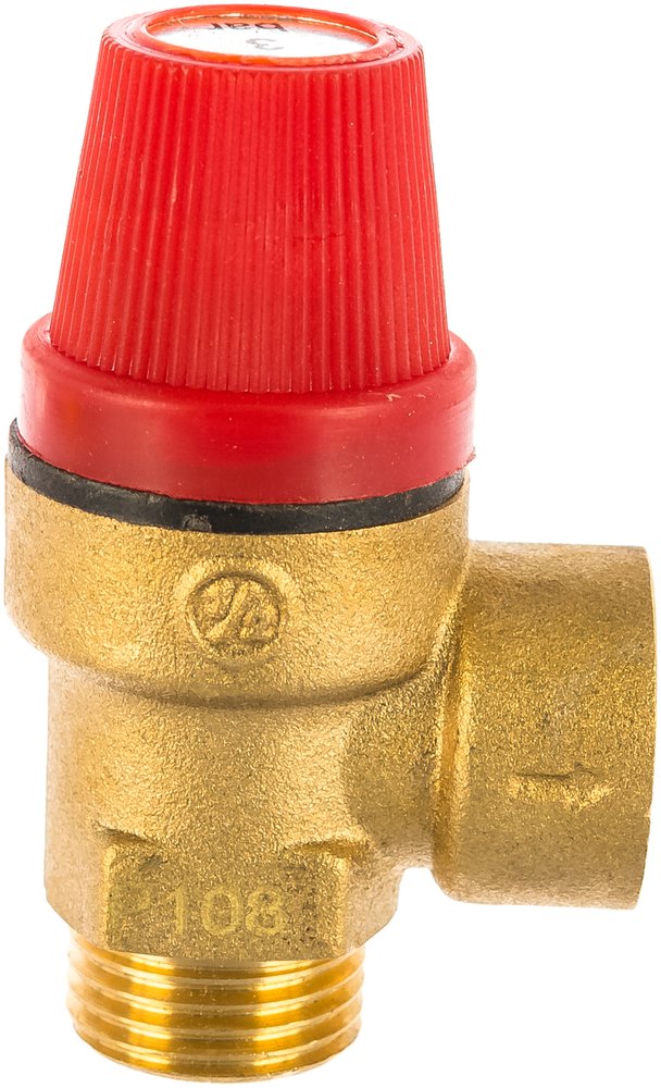 Предохранительный клапан СТМ ТЕРМО 1/2', г/ш, 3 Бар CRVP3M12
