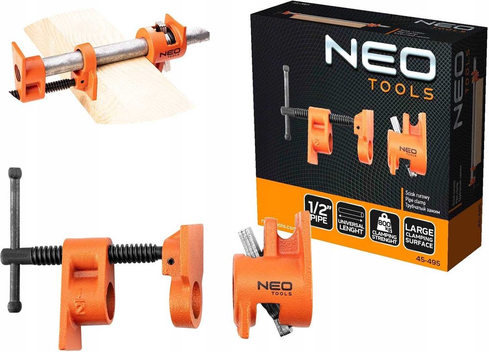 Трубчатый зажим NEO TOOLS 1/2' 45-495