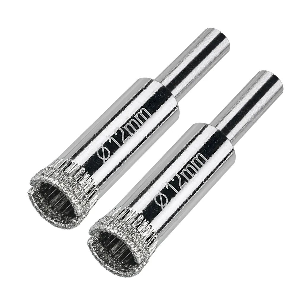 Коронка алмазная по керамограниту и керамике 14 мм, 2 шт. Diamond Industrial DIDCSC014