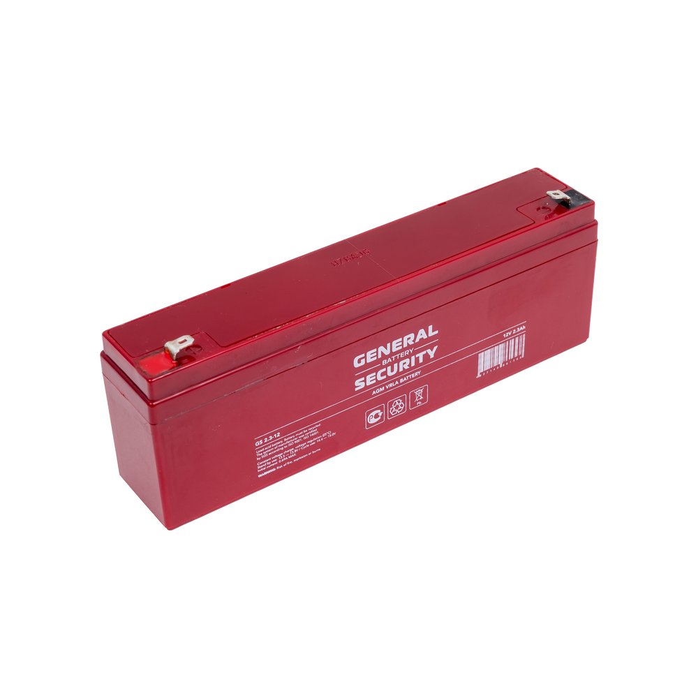 Аккумуляторная батарея General Security GS2.3-12 12В, 2.3 Ач УТ-00001375
