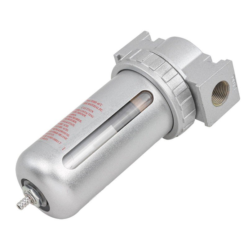 Фильтр воздушный для пневмосистем 1/2', 10 Мк, 4000 л/мин, 0-10 bar, рабочая температура 5-60° Forsage F-AF804(47047)