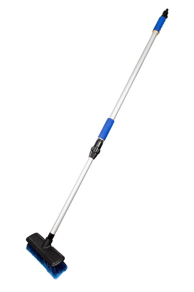 Щетка 25 см на шланг с телескопической ручкой 200см KRAFT KT 830046