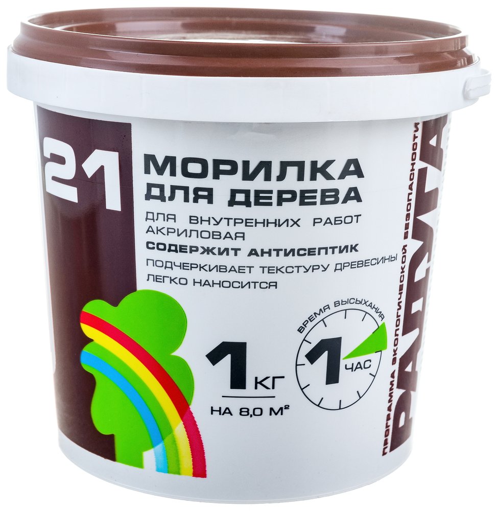 Морилка Радуга ВДАК 21 (дуб, 1 кг) 4607017514504