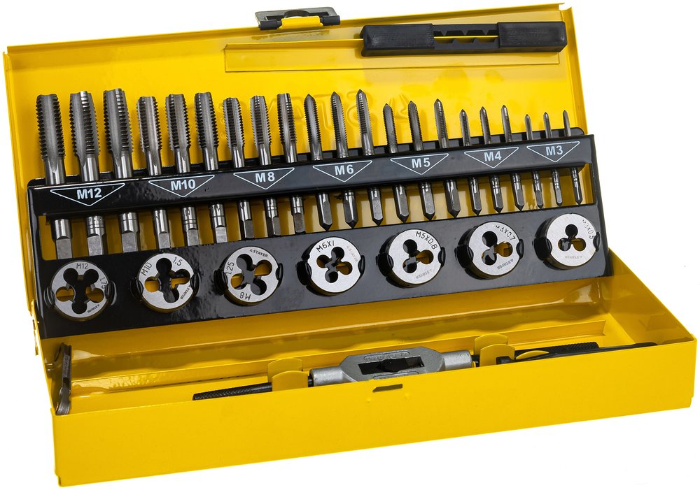 Набор метчиков и плашек STAYER MASTER 32 предмета 28014-H32