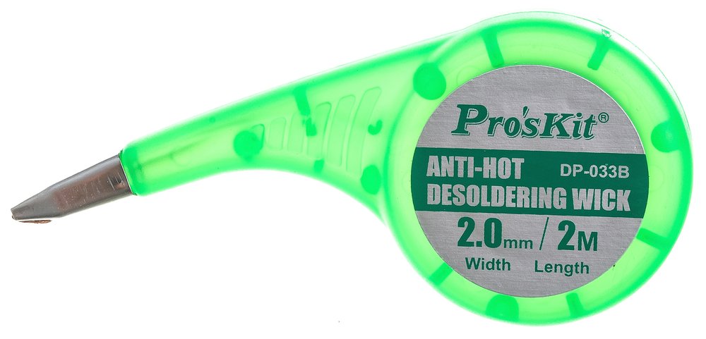 Лента-поглотитель олова в термостойком корпусе Pro'sKit DP-033B 00356576