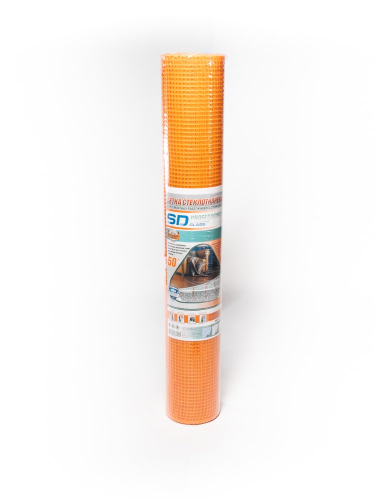 Стеклотканевая сетка SDM Для стяжки SD-GLASS Professional 10х10мм, 50м тип PRO 00-00003917