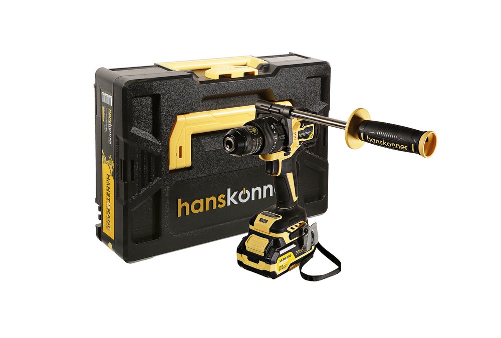 Аккумуляторный шуруповерт Hanskonner 1BatterySystem HCD20165PRO