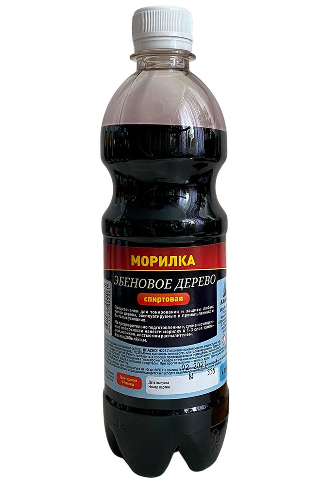 Морилка для дерева Анлес спирт. 0,5 л эбеновое дерево 70206