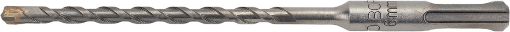 Бур SDS-plus 4C PLUS 6х100х160 мм, 4-cutting D.BOR D-4PD06L0160