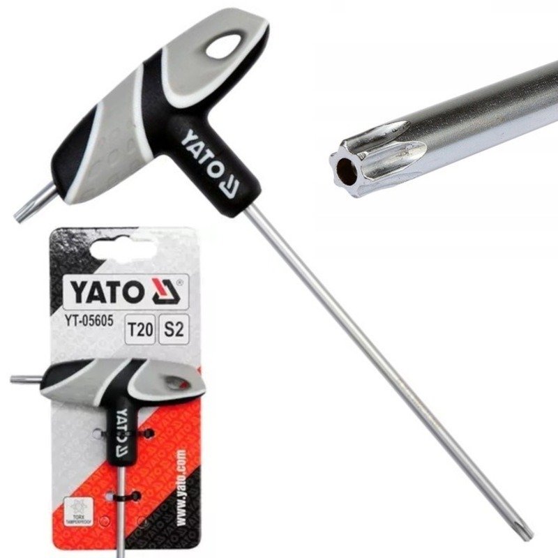 Ключ YATO TORX с Т-образной рукояткой Т20 YT-05605 371305605 092 1