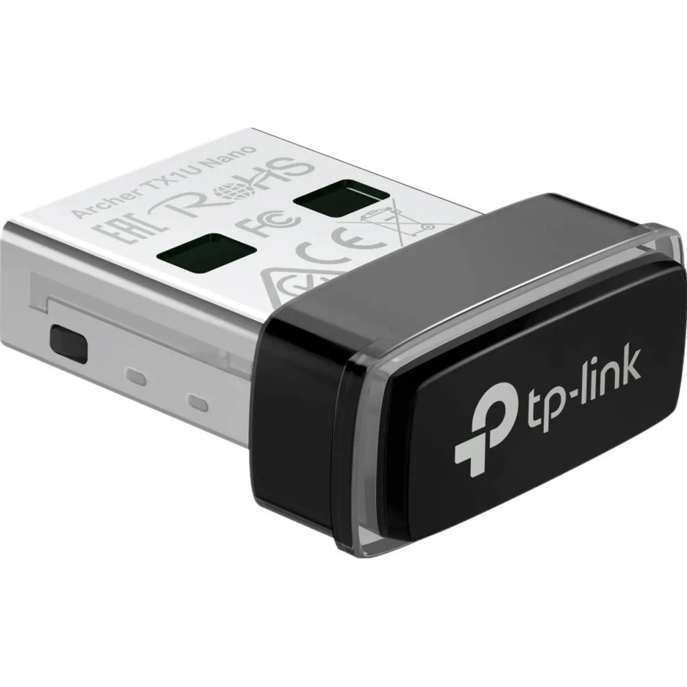 Сетевой адаптер Wi-Fi TP-Link Archer TX1U Nano AX300 USB-адаптер Wi-Fi 6
