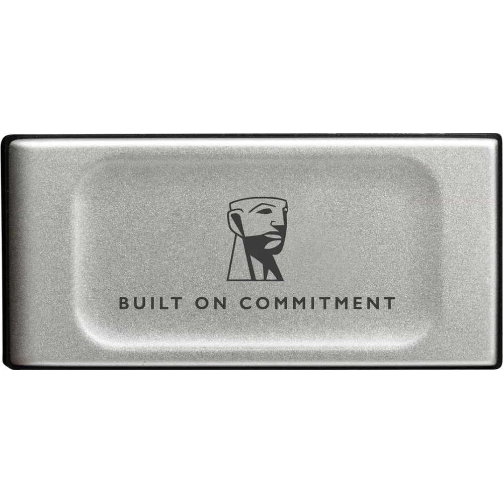 Портативный SSD Kingston External SSD XS2000,1000GB,Type-C,USB 3.2,Silver