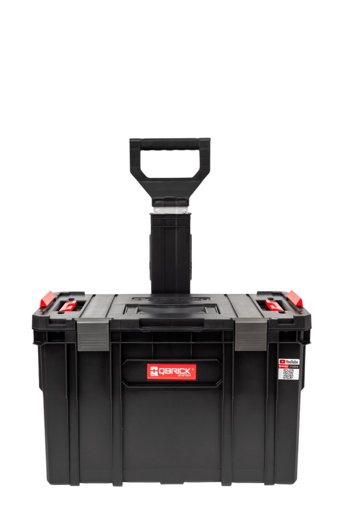 Ящик для инструментов на колесах с телескопической ручкой QBRICK SYSTEM Two Cart Plus Vario 2631-61