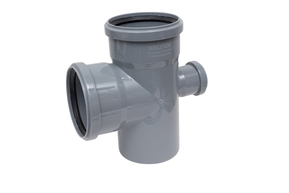 Крестовина VALFEX 110/110/50x87.5, внутренняя канализация 27211115