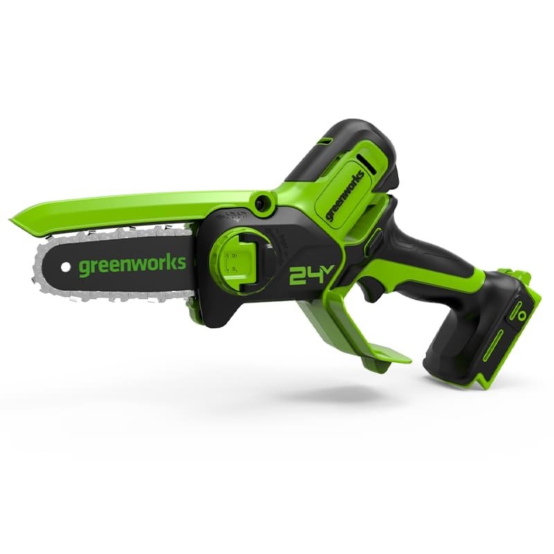 Пила цепная мини аккумуляторная GreenWorks 24V, 15 см, бесщеточная, без АКБ и ЗУ 2008707