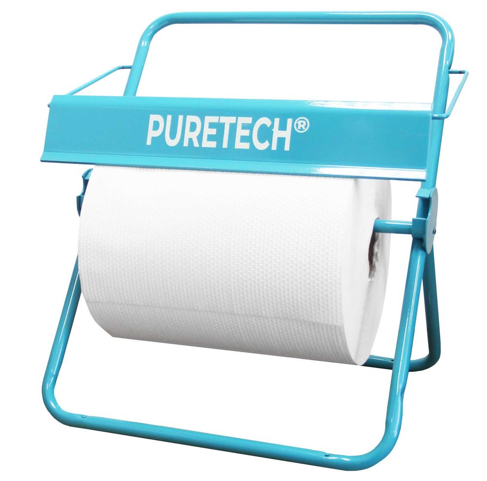 Диспенсер для протирочных материалов в рулонах Puretech настенный с мешком, шт D1001