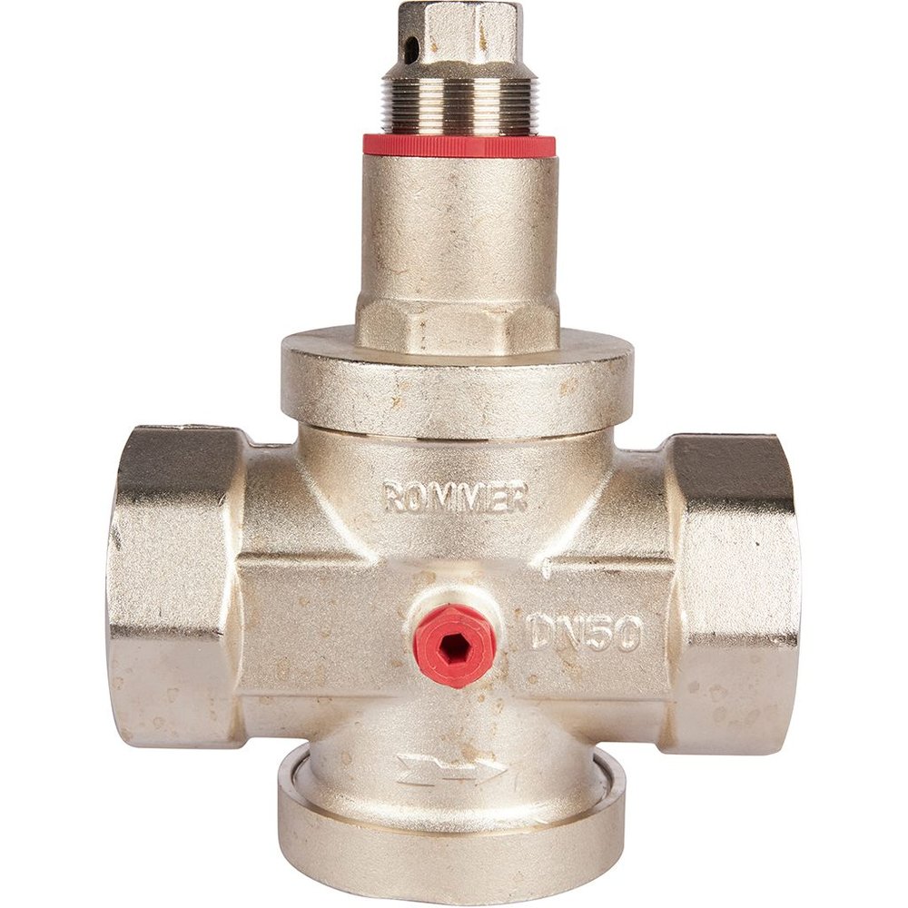 Редуктор давления ROMMER RVS-0008-000050 PN25 вн/вн 2 с выходом под манометр RG00921SM0DSRV