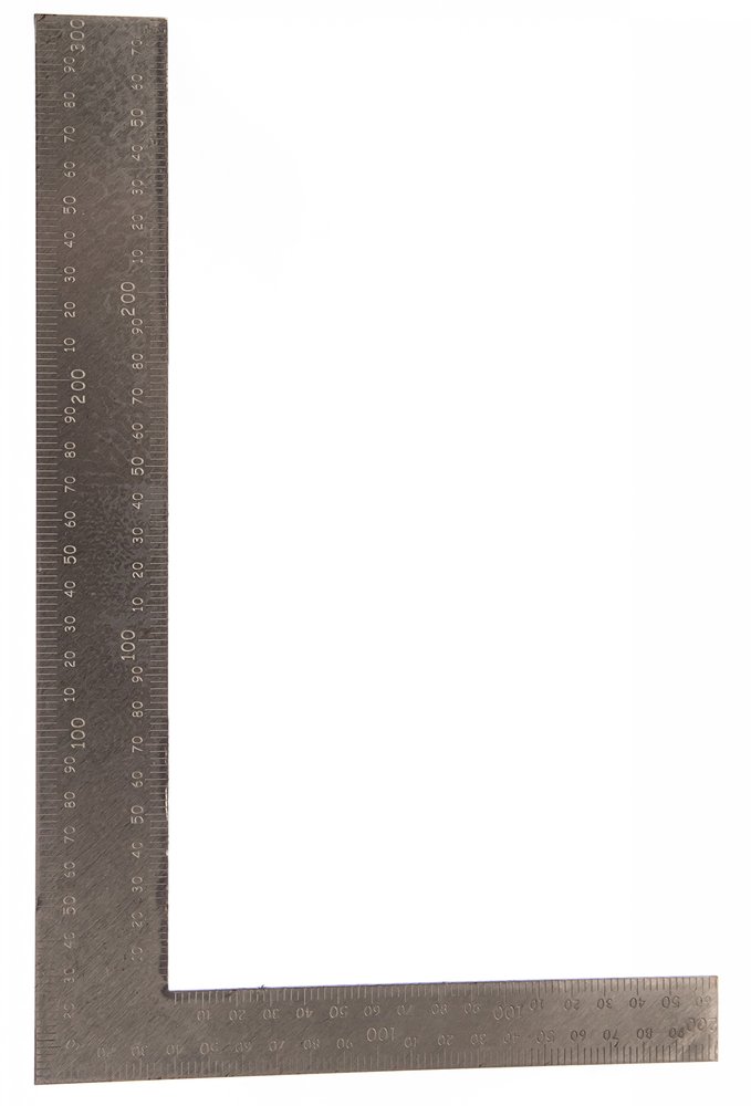 Цельнометаллический слесарный угольник 20х30 см FIT 19632