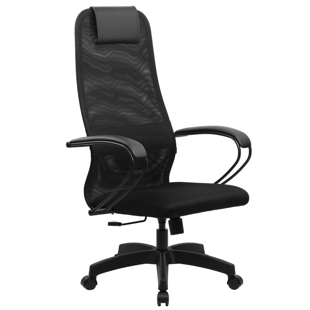 Кресло офисное BRABIX Premium Ultimate Ex-800 пластик, плотная двойная сетка Х2, черное 532914