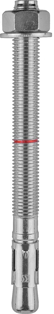 Клиновой анкер KRAFTOOL оцинкованный, М12x100, 25 шт. 302184-12-100