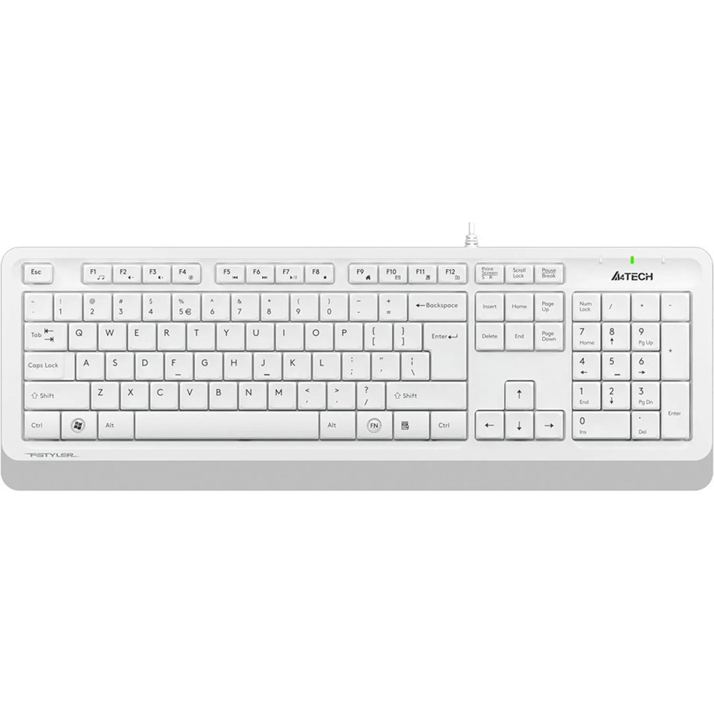 Клавиатура A4Tech Fstyler FK10   (FK10 WHITE)