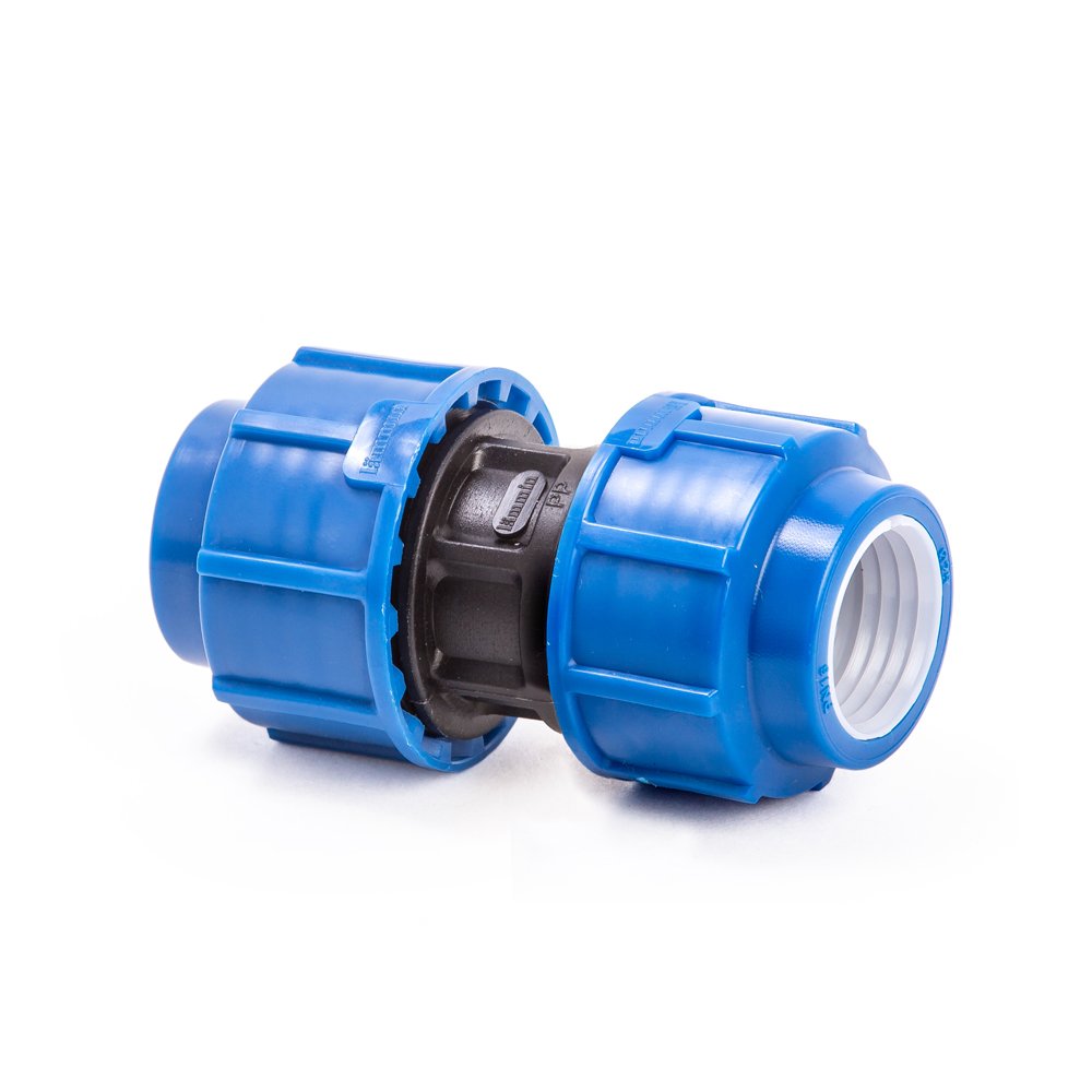 Компрессионная муфта для ПЭ труб LAMMIN 25 Lm34006025025