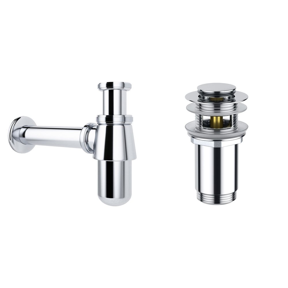 Сифон для раковины с донным клапаном Wellsee Drainage System 182103001