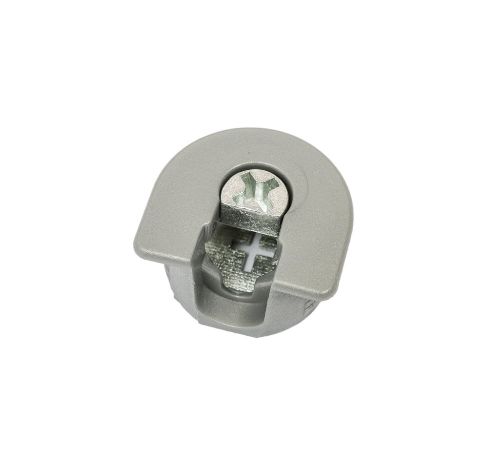 Эксцентриковая стяжка Tech-Krep/Zitar серая D20 мм 2 шт. пакет 153887