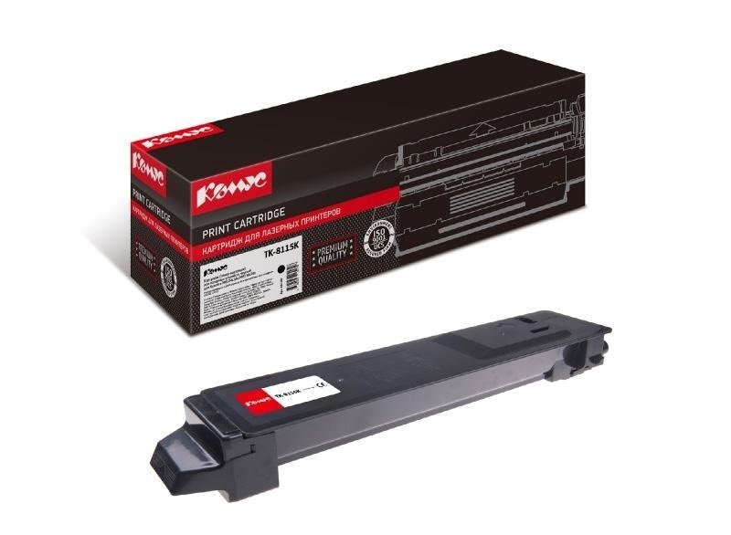 Тонер картридж Комус tk8115k черный, для kyocera m8124cidn/m8130cidn 881187