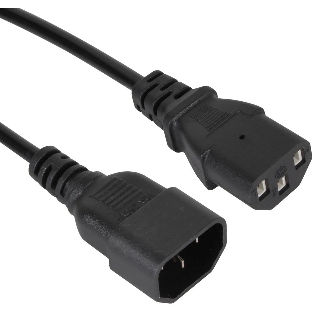 Кабель монитор - комп 1.8 м 220V (UPS ->, устр) 3Gx0.5mm, iOpen  ACE001-1.8M