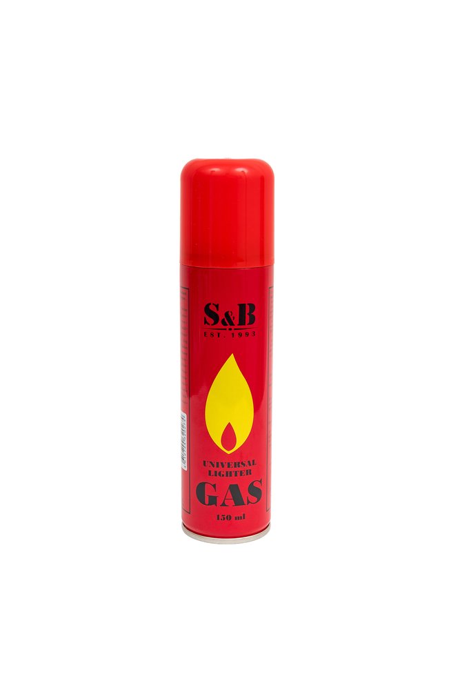 Газ для зажигалок S&B 150 мл, объем 210 см3 ГС 004