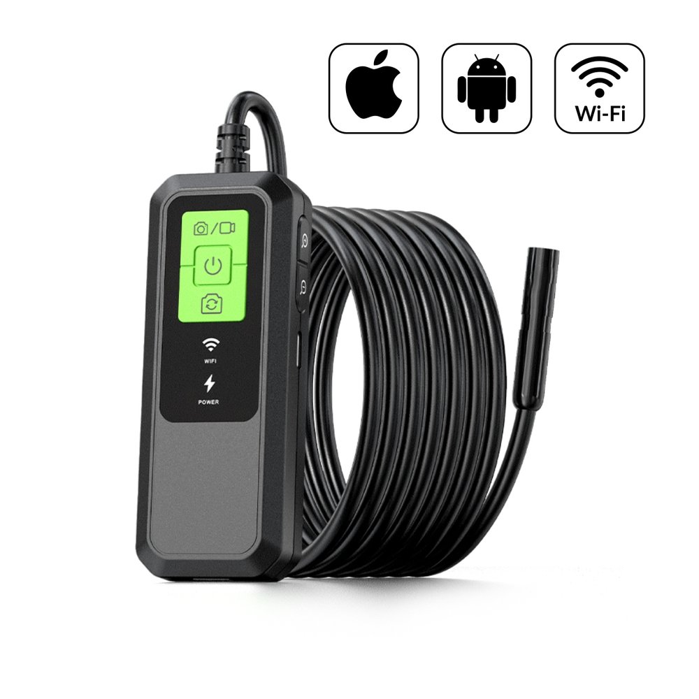 Видеоэндоскоп iCarTool WIFI, 3.5Мп, 2560x1440, 3м, 7.9 мм зонд IC-V803