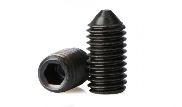 Установочный винт ЦКИ DIN 914, М12x30 45H, окс., HEX6, 10 шт. 36948