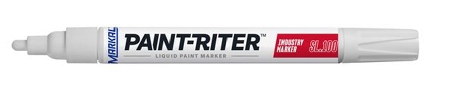 Маркер-фломастер Markal PAINT-RITER INDUSTRY MARKER SL100 WHITE / белый 31240120