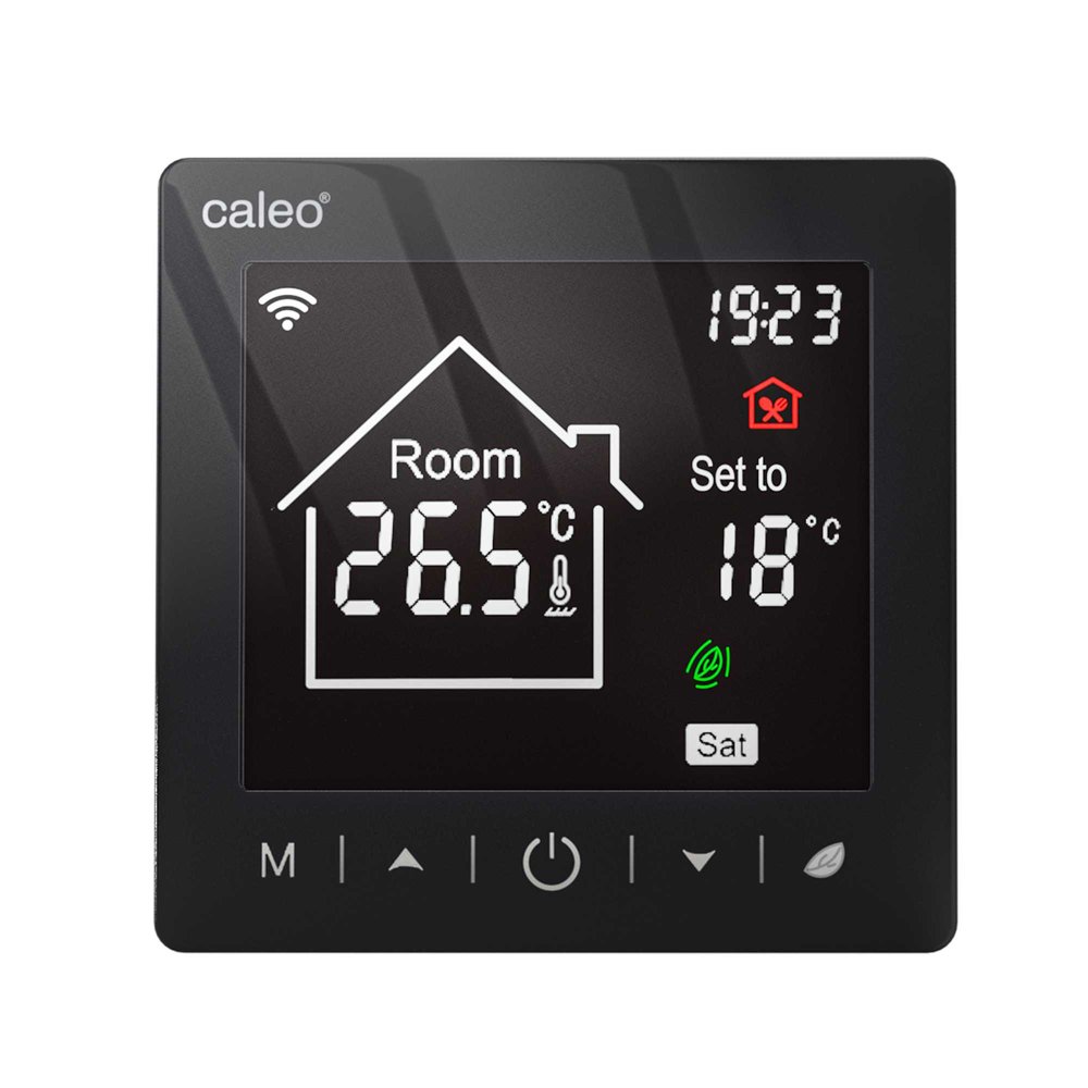 Терморегулятор C947 WIFI (ВАЙФАЙ черный) Caleo 0К-00001385