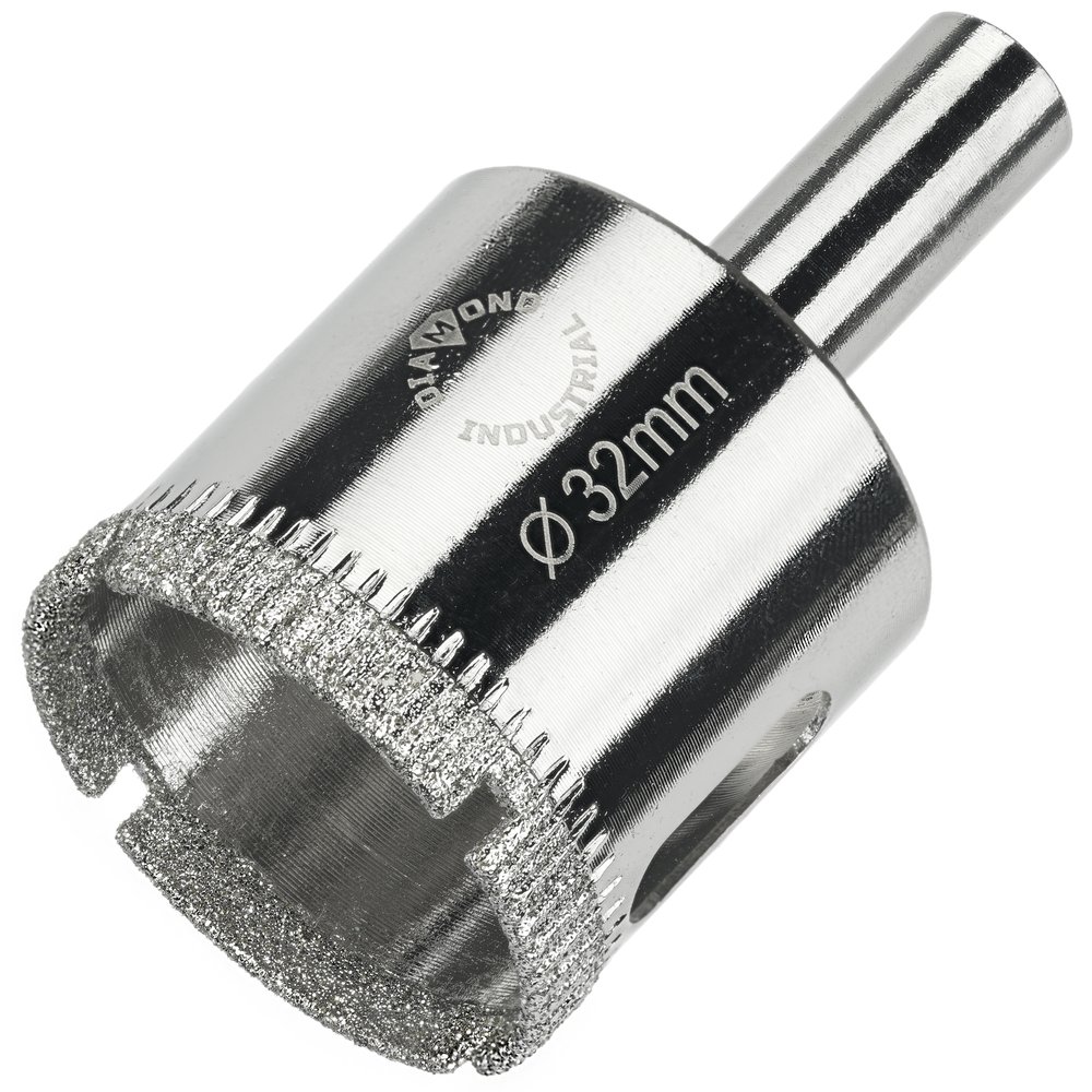Коронка алмазная по керамике, плитке и стеклу 32 мм Diamond Industrial DIDCBC032